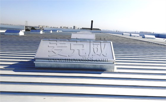 三角形無(wú)釘無(wú)膠排煙天窗