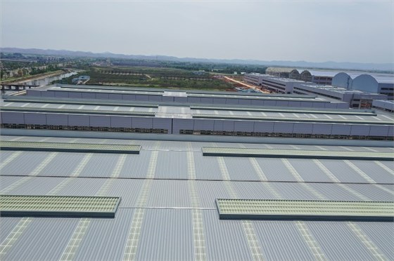 薄型屋頂成品采光通風器