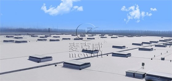 特斯拉三角形上開(kāi)式電動(dòng)排煙天窗