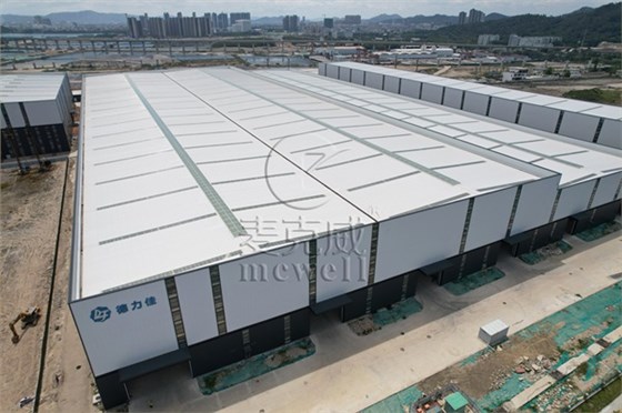 汕頭風電三角形電動采光排煙天窗