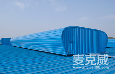 MCW4型流線型通風天窗(壓桿式) MCW4型流線型通風天窗(壓桿式)